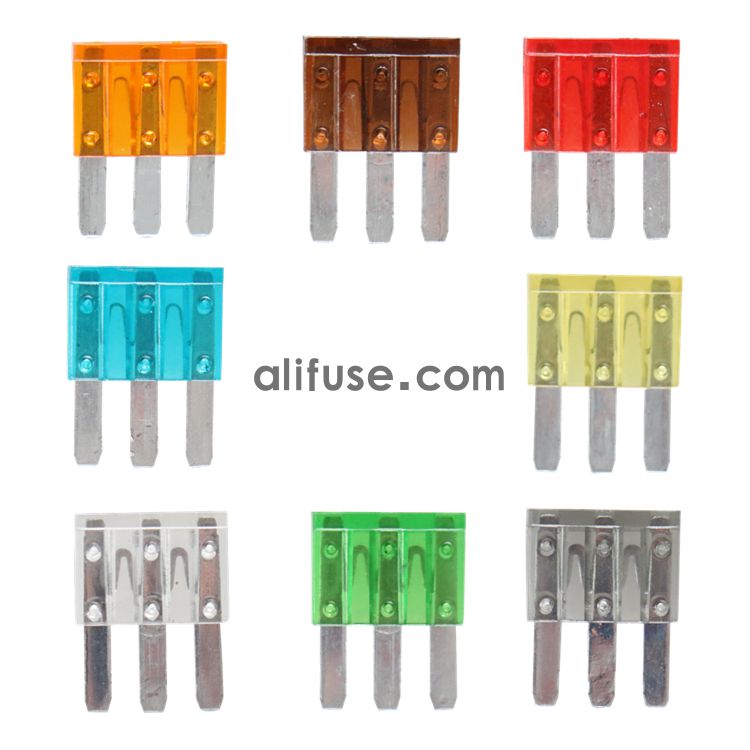 汽车插片险丝/三脚/MICRO3